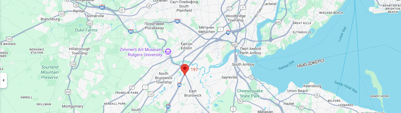 Driven Customs location map